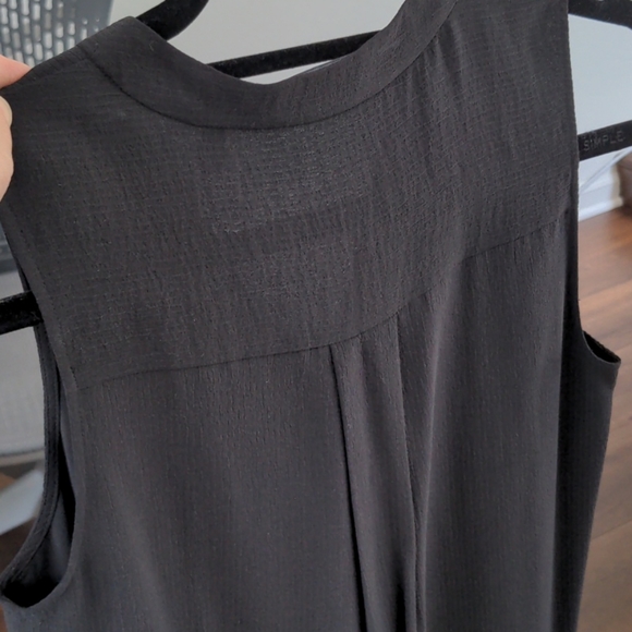 Theory mini silk black dress - Picture 5 of 6